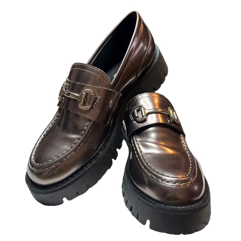 Steve Madden Pewter Lando Loafer, Size 9.5
